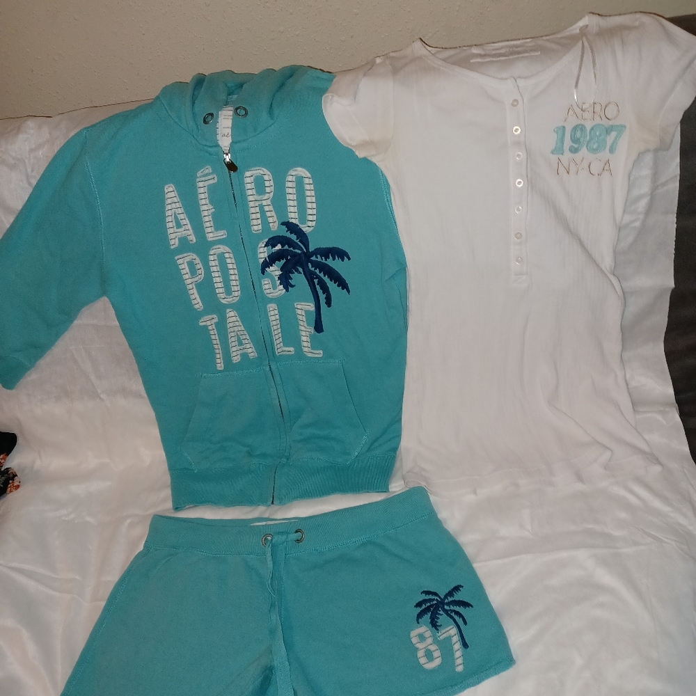 Three piece Aeropostale lounge suit